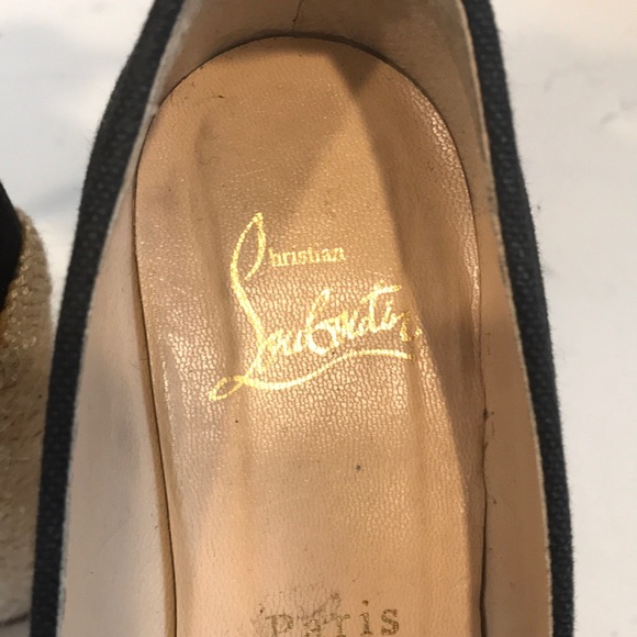 Christin laboutin  Black platform - Picture 1 of 8